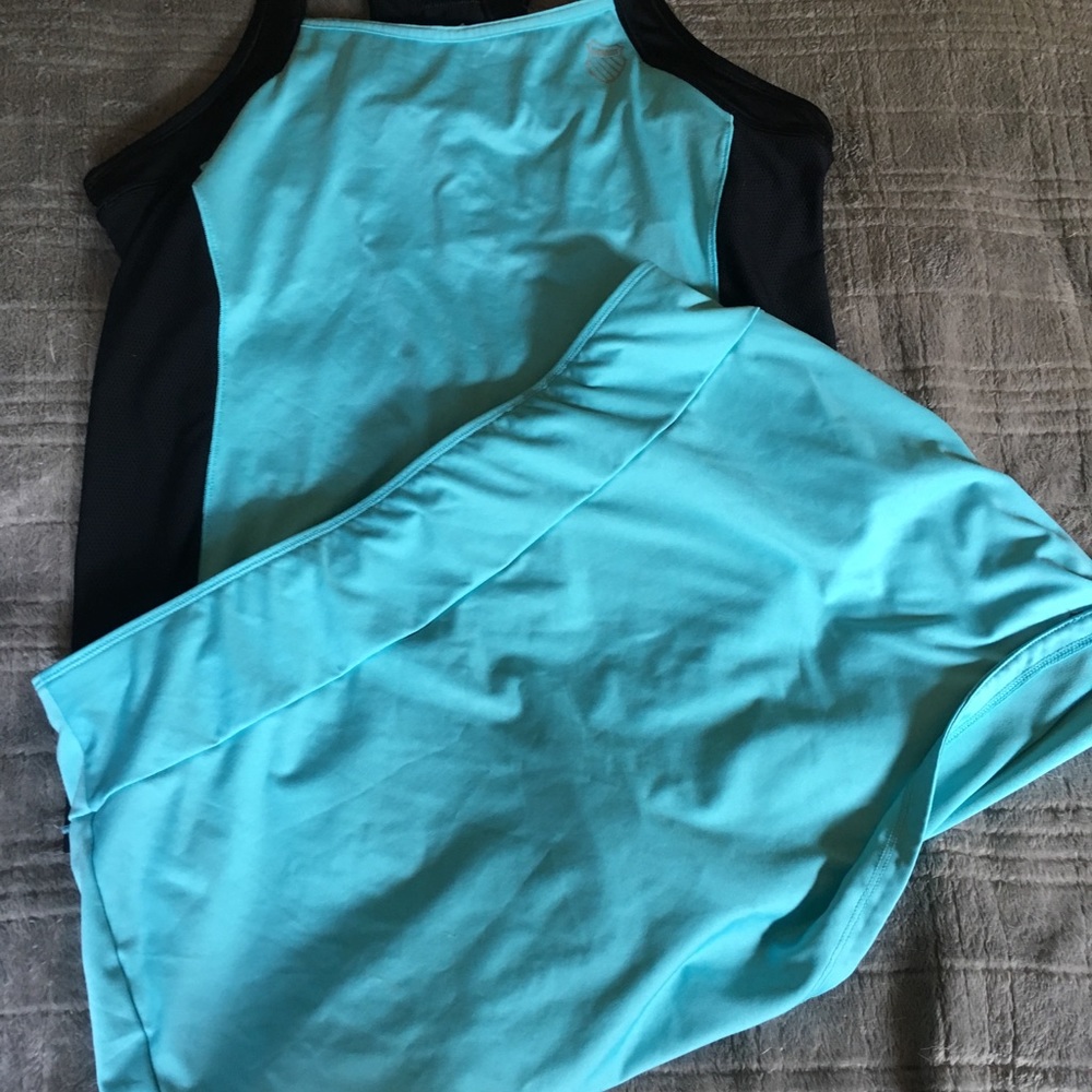 K Swiss Tennis tank and skort